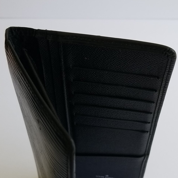 Louis Vuitton Brazza Wallet Epi Black Unisex - Picture 8 of 15